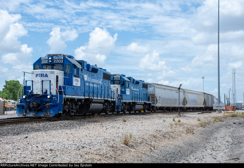 PTRA 2202 and another Geep work North Yard 